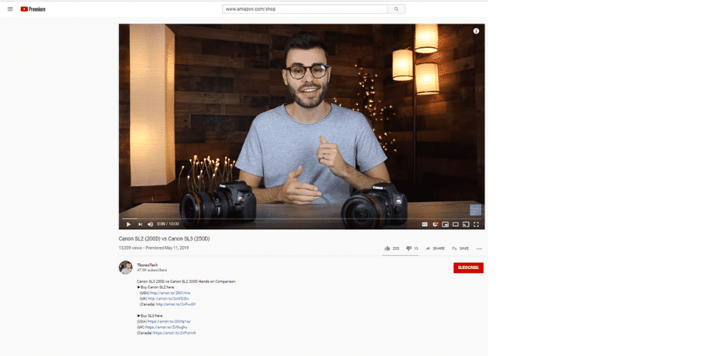 Example Amazon Affiliate YouTube - Whats The Difference Between Amazon Influencers and Amazon Affiliates - Amazon Influencers Everything Brands Need To Know - The Source Approach