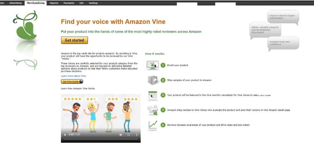 Amazon Vine - How To Get Amazon Reviews - The Source Approach - Amazon Consultant and eCommerce Consultant